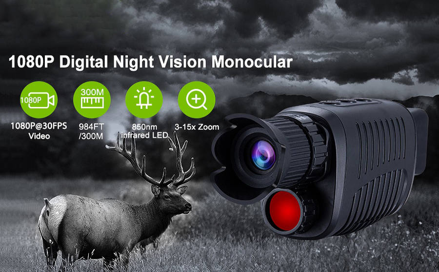 1080p R7 Digital Night Vision Monocular