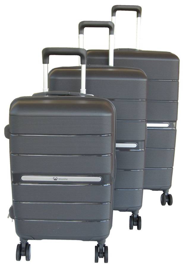 Mooistar 3pcs Unbreakable Travel Luggage