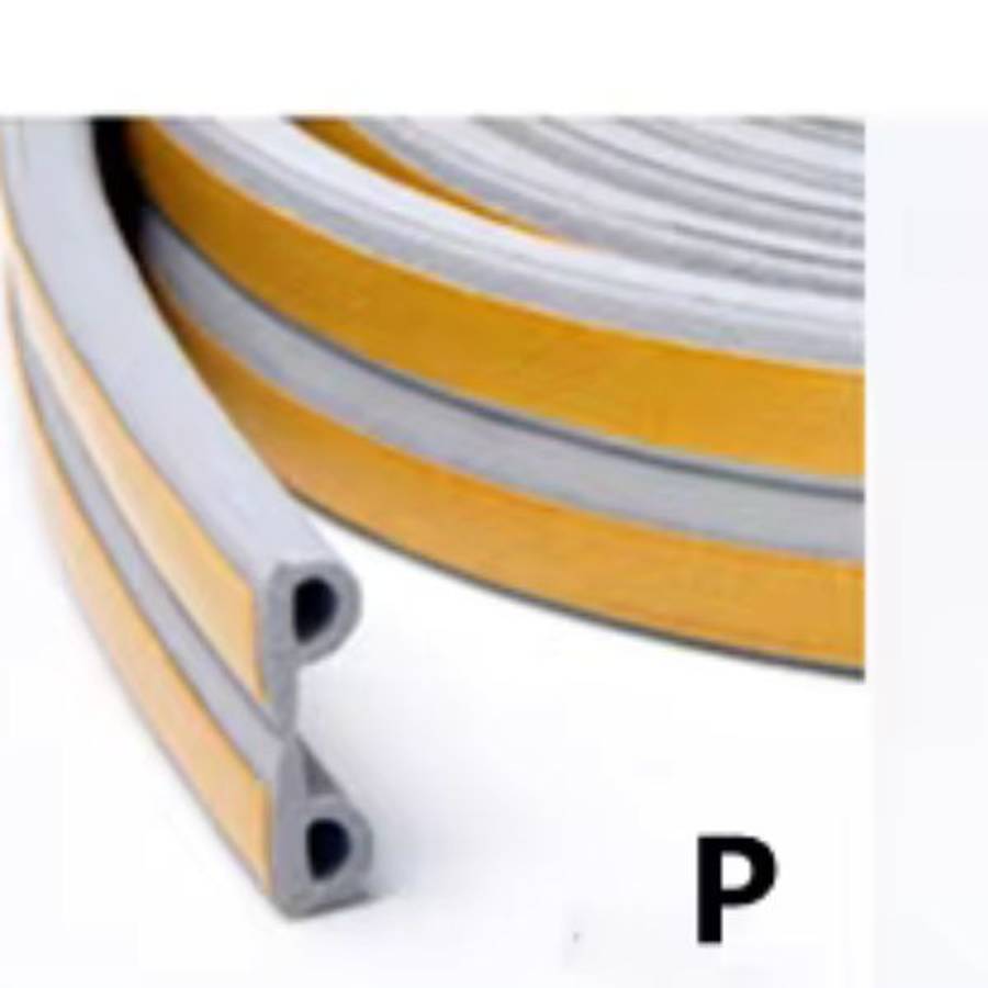 Universal Door And Window Weather Seal and Soundproofing Type P 10 Metres