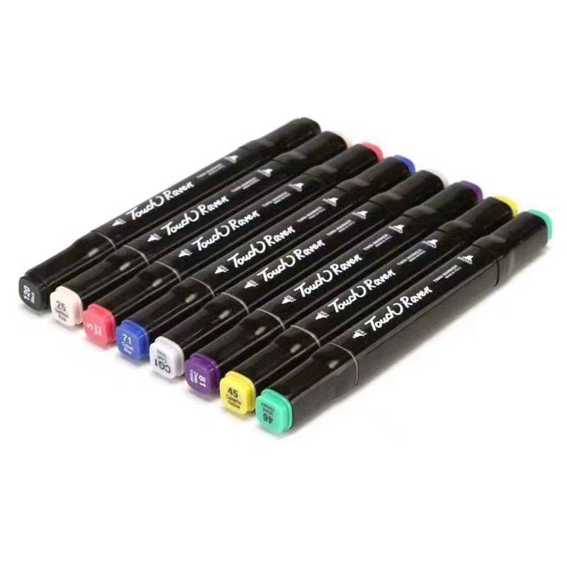 120 Pieces Of Double Head Alcohol Oil Color Art Marker Set