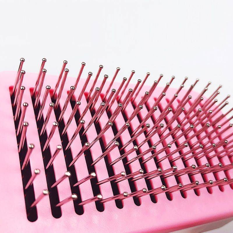 Pet Grooming Tool Self Cleaning Slicker Brush For Dogs And Cats - Blue