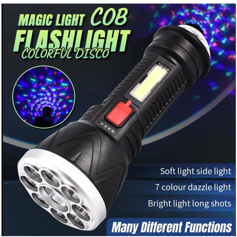 Flashlight Magic ball Stage Lamp Multifunctional Torch