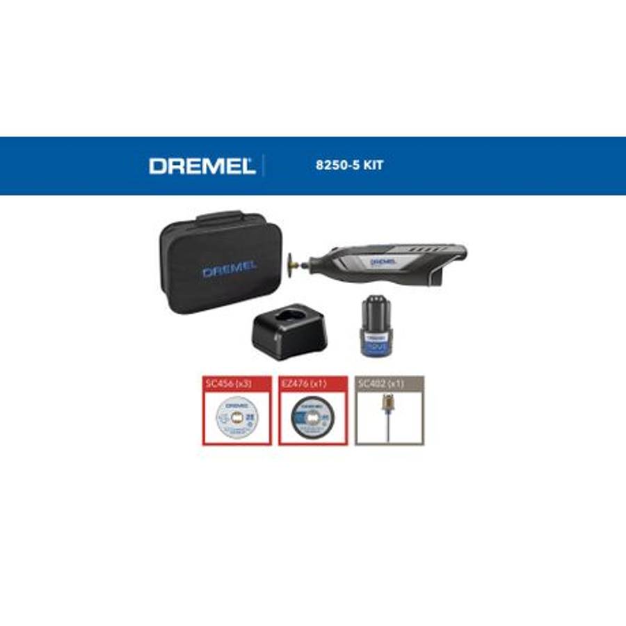 Dremel - 8250-5 Cordless Rotary Tool - Dremel - 8250-5 Cordless Rotary Tool