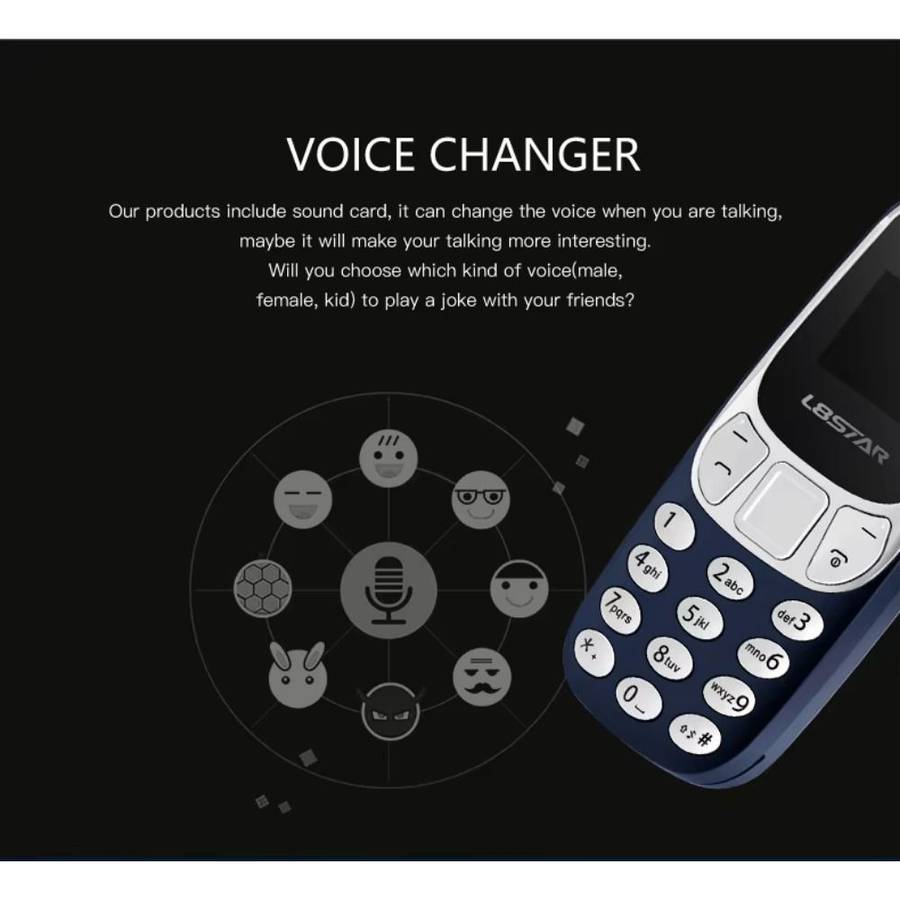 BM10 Mini Bluetooth Mobile Phones Dual SIM MP3 Music