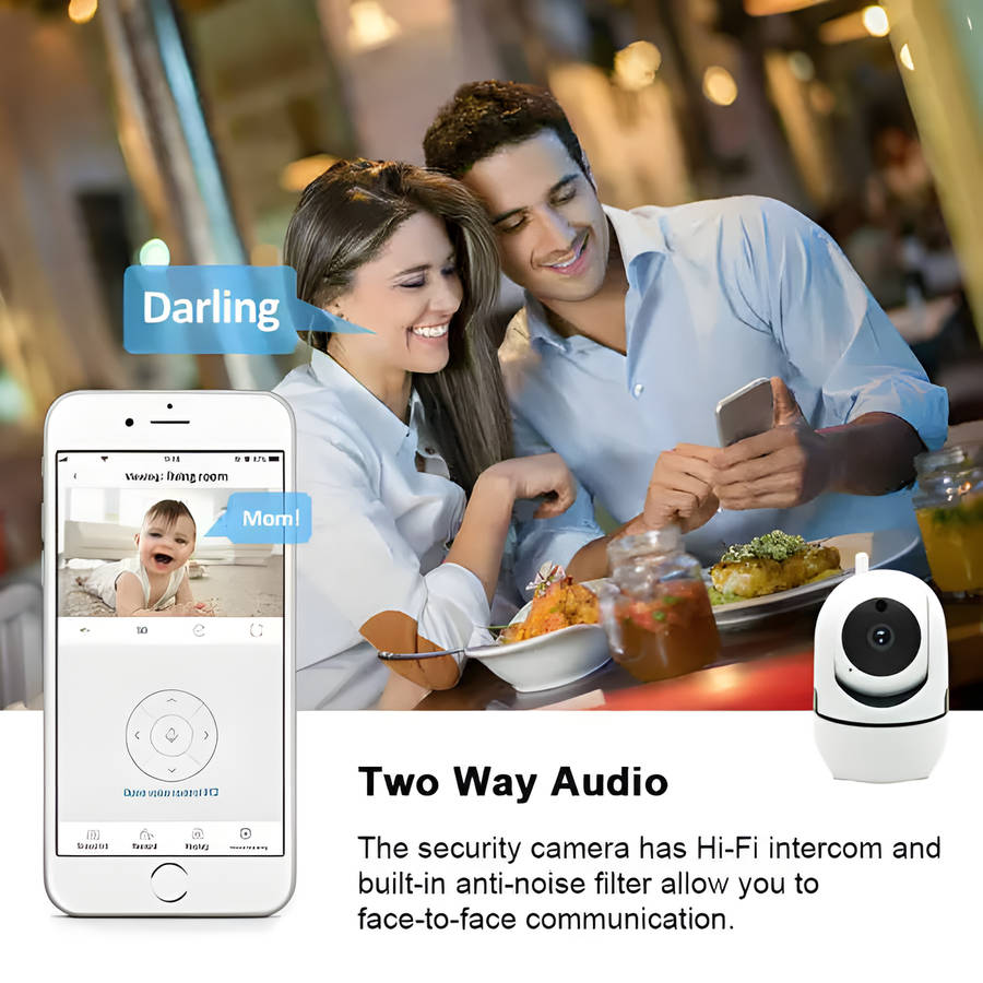 1080P WI-FI Night Vision IP Camera