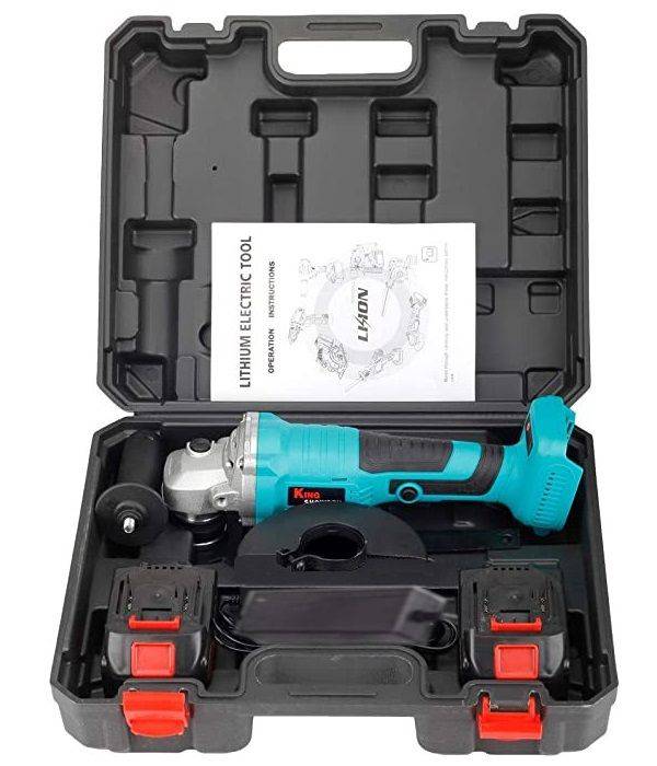 Cordless Li-Ion Angle Grinder Brushless 21V - 115mm