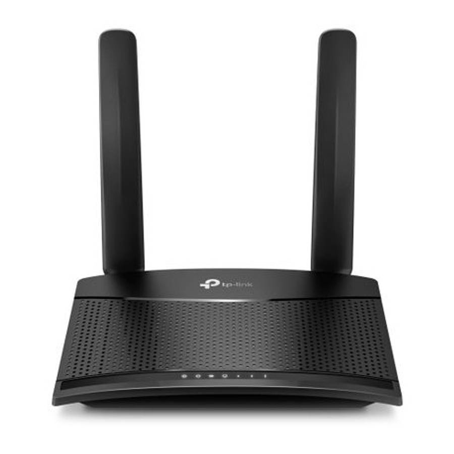 Tp-Link - MR100 Wireless 300 Mbps N 4G LTE Router - Tp-Link - MR100 Wireless 300 Mbps N 4G LTE Ro...