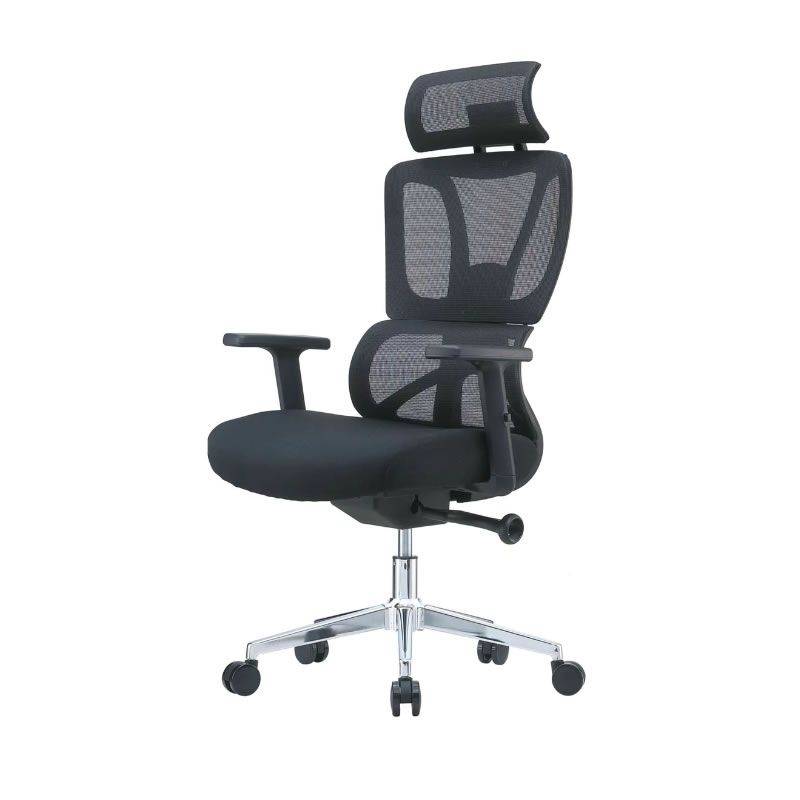 High Back Mesh Adjustable Height Swivel Office Chair With Headrest A2308