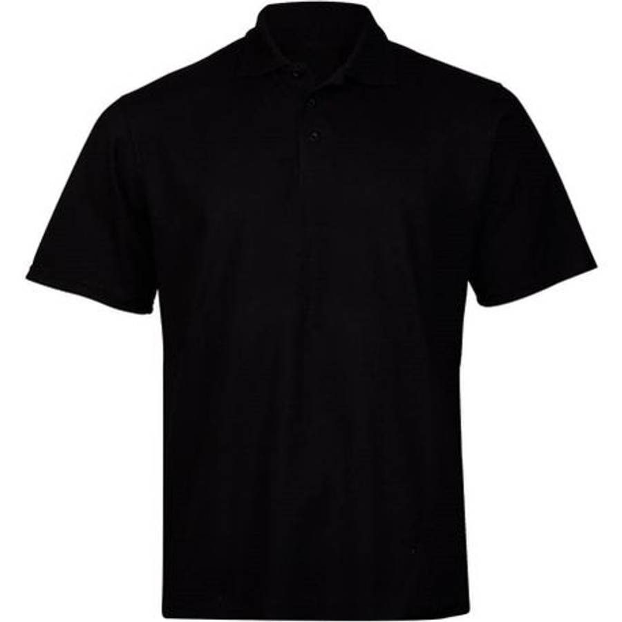 Dromex - 100% Polyester Golfer - Black - 5XL - Dromex - 100% Polyester Golfer - Black - 5XL