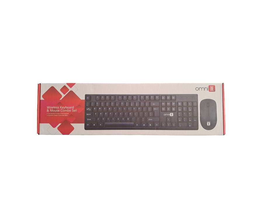 KEYBOARD AND MOUSE WIRELESS OMNI ONE