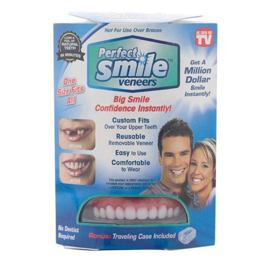 Perfect smile Cut-Able teeth veneers, suitable for top or bottom Cut & Use