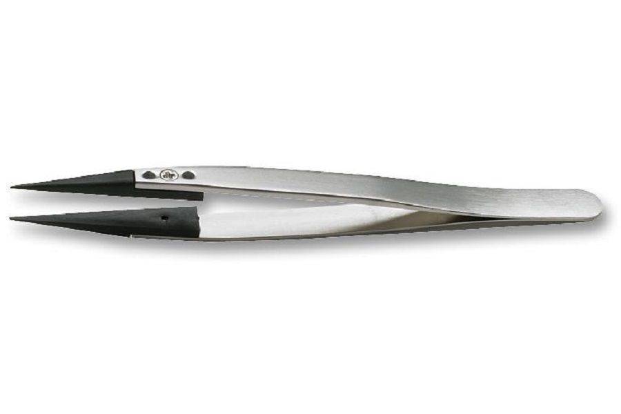 Ideal-Tek (259CFR.SA) Tweezer, Replaceable Tips, ESD, 130mm