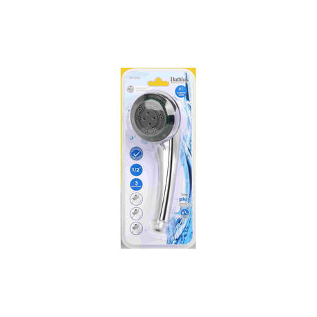 Bathlux-Multifunctional adjustable booster shower head