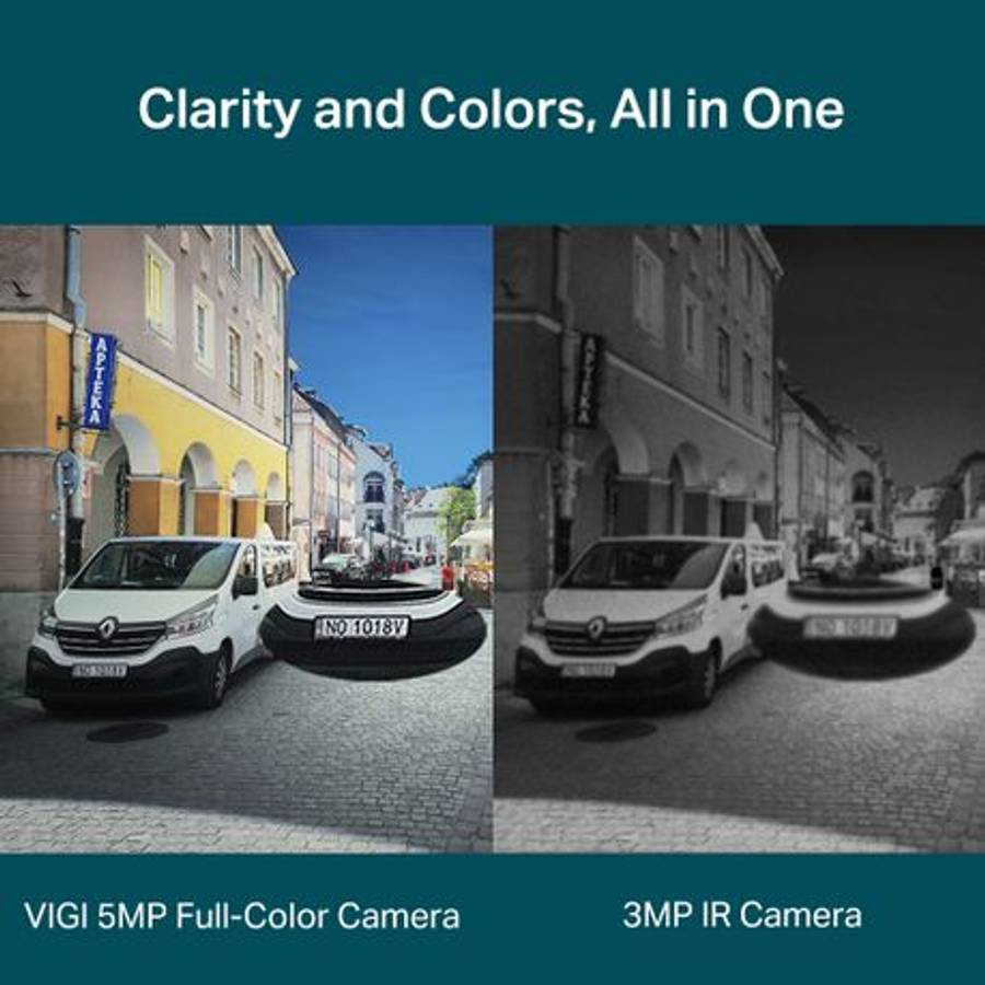 Tp-Link - Vigi C250 5MP Full-Color Dome Network Camera (2.8mm) - Tp-Link - Vigi C250 5MP Full-Col...