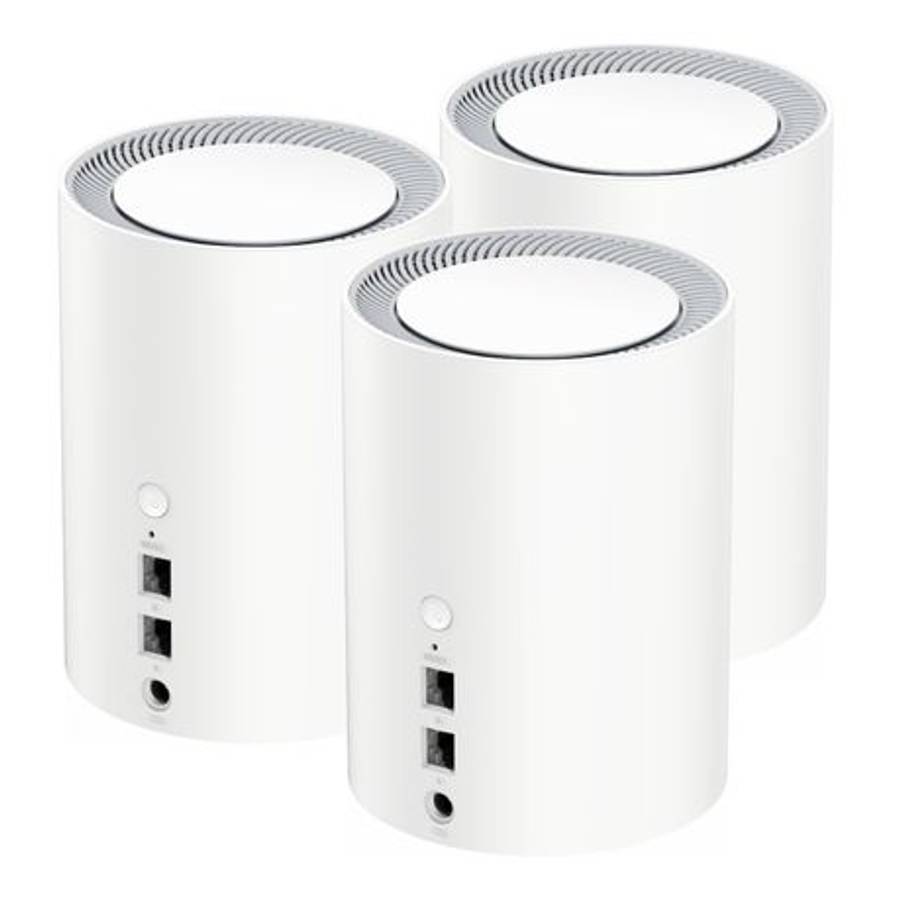 Cudy - AX3000 Wi-Fi 6 Mesh Kit 3 Pack - White - Cudy - AX3000 Wi-Fi 6 Mesh Kit 3 Pack - White