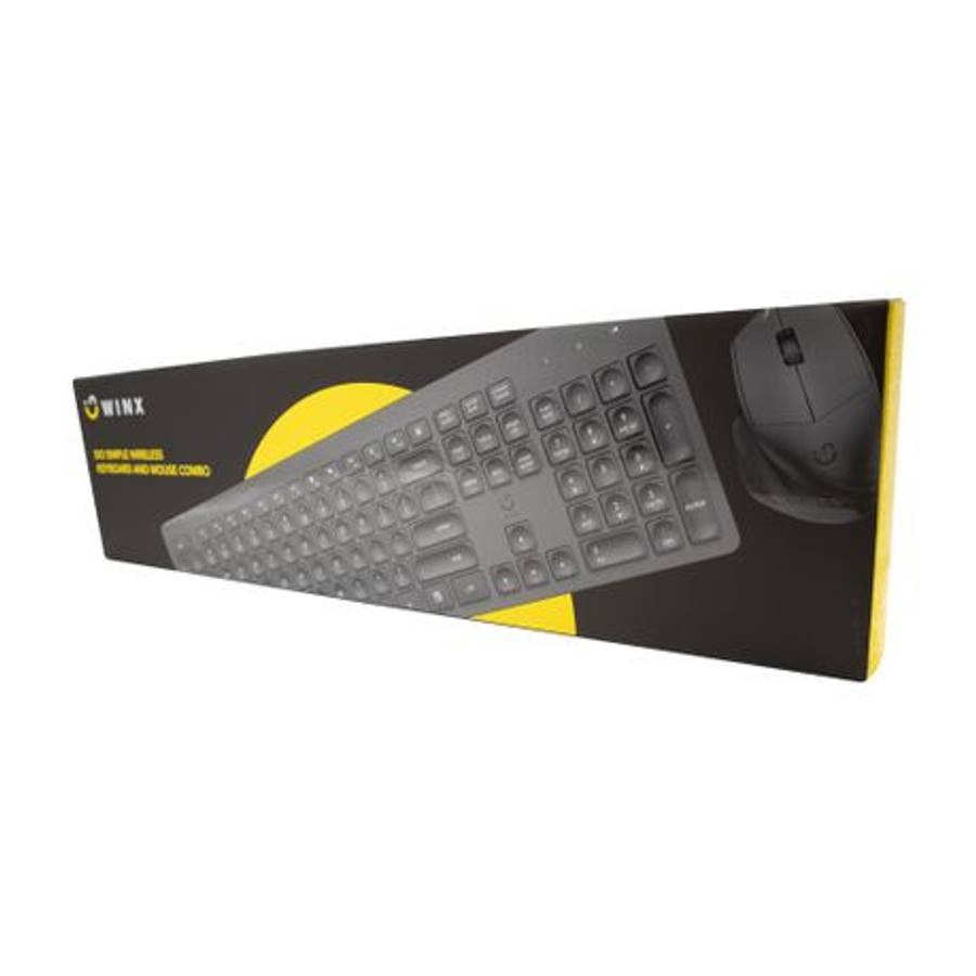 WINX - DO Simple Wireless Keyboard and Mouse Combo - WINX - DO Simple Wireless Keyboard and Mouse...