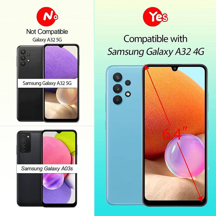 Replacement LCD Screen for Samsung A32 4G With Frame  (NOT A32 5G)