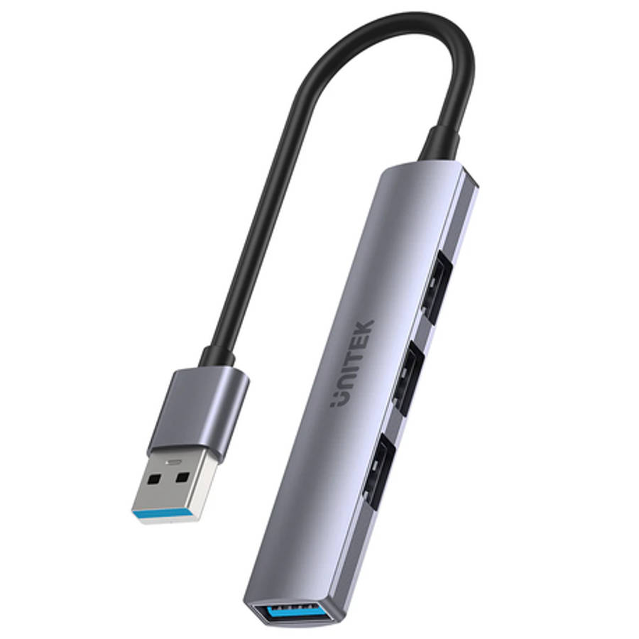 Unitek - 4-in-1 USB-A High Speed Multiport USB Hub up to 5 Gbps - Unitek - 4-in-1 USB-A High Spee...
