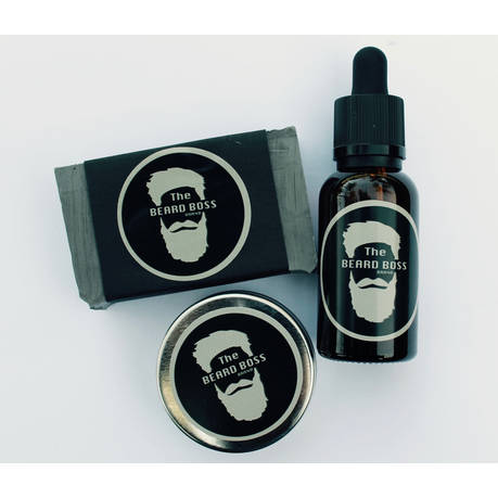 The Beard Boss Brand Fresh Beard Care Combo