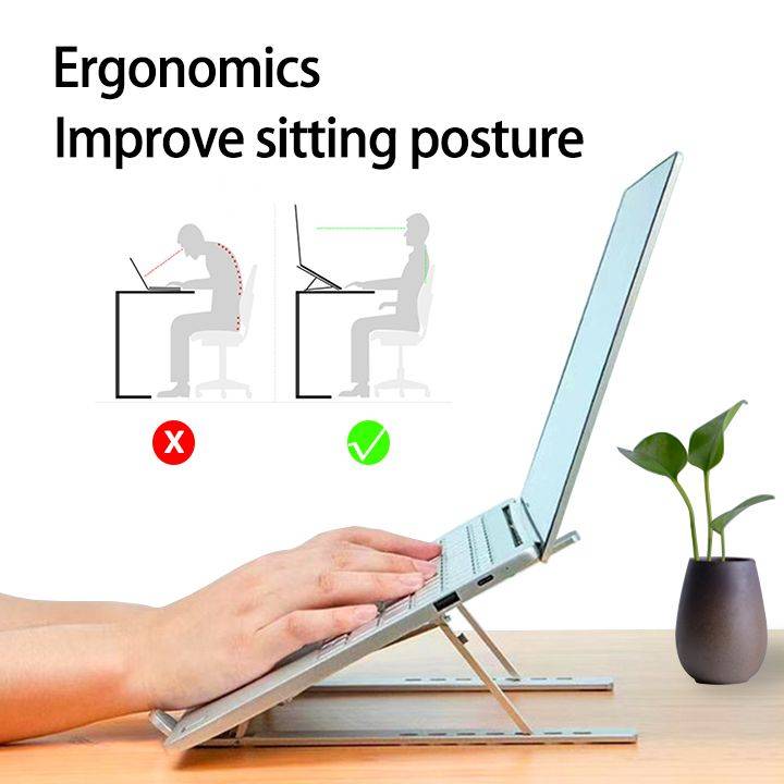 Foldable Aluminum Alloy Laptop Stand