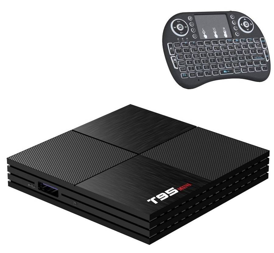 T95Mini (2+16) H6 6K Allwinner TV Box With Backlit Mini Wi-Fi Keyboard combo