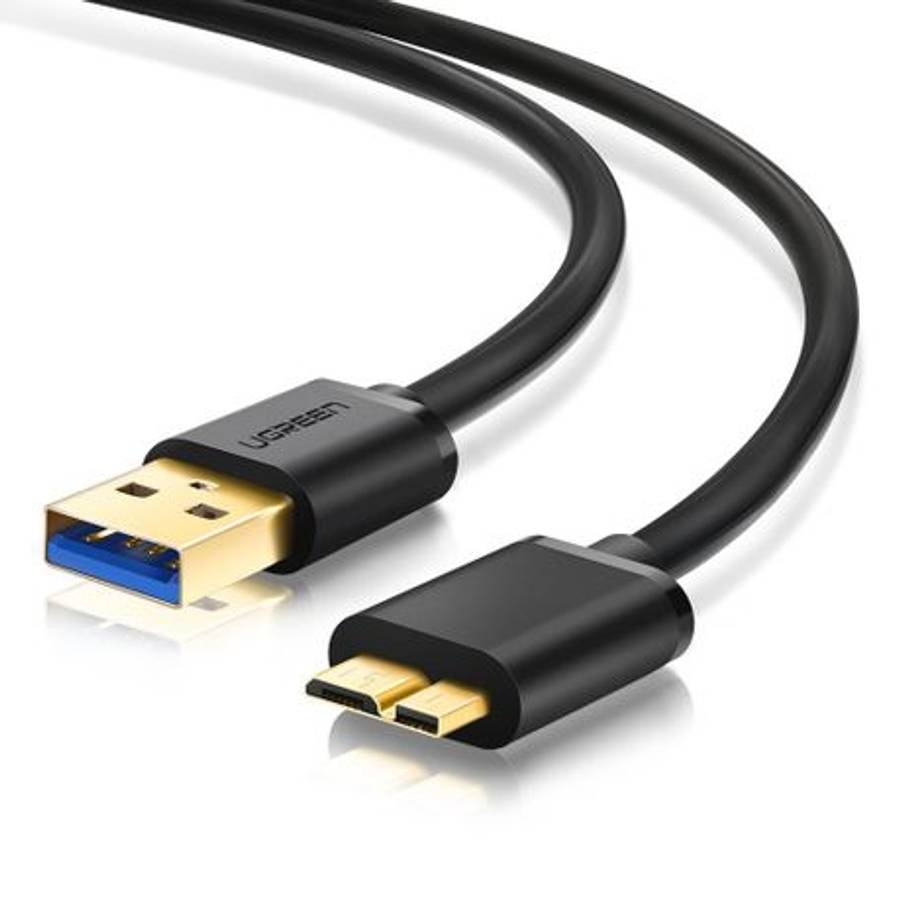 Ugreen - USB to Micro USB, 5Gbps SuperSpeed Cable - 0.5m - Ugreen - USB to Micro USB, 5Gbps Super...