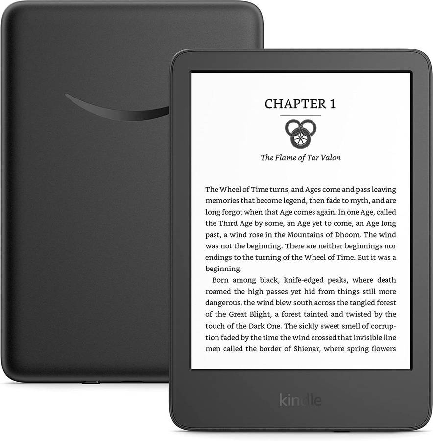 Amazon Kindle 2022 (Gen 11) Bundle (Amazon Kindle + Smart Case + Screen protector) - Many colours