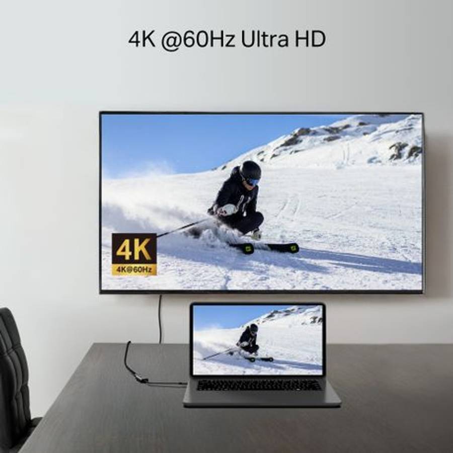 Tp-Link - UA520C USB Type-C to HDMI Adapter - Tp-Link - UA520C USB Type-C to HDMI Adapter