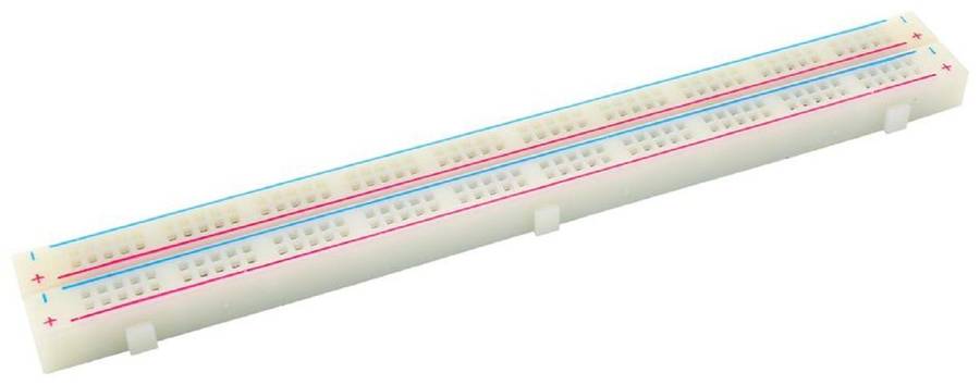 Multicomp Pro (MCBB100) Breadboard - ABS - 8.3 mm - 20.5 mm - 165.3 mm