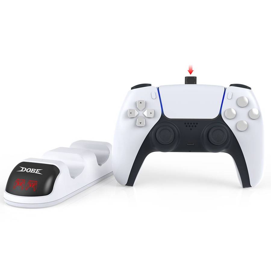 Dobe Dual Charging Dock For PS5 Controller - TP5-0506