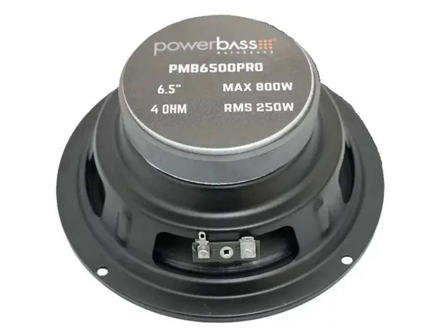 Powerbass PMB6500PRO High Efficiency Mid Bass Speaker 800W