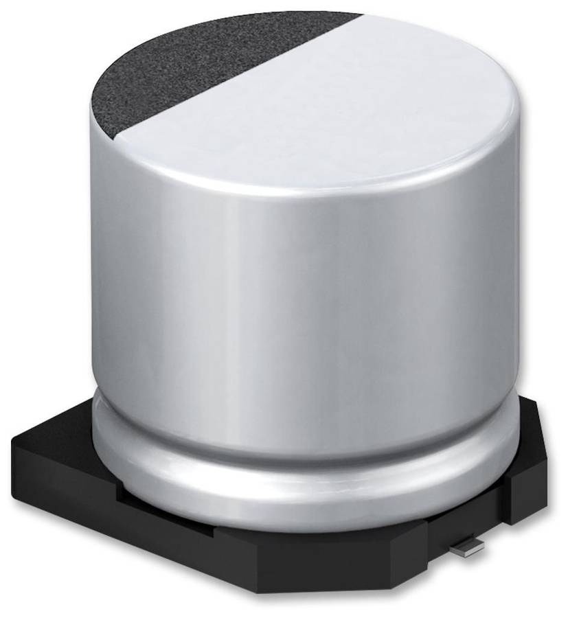 Vishay (MAL218697104E3) Polymer Aluminium Electrolytic Capacitor, 22 µF