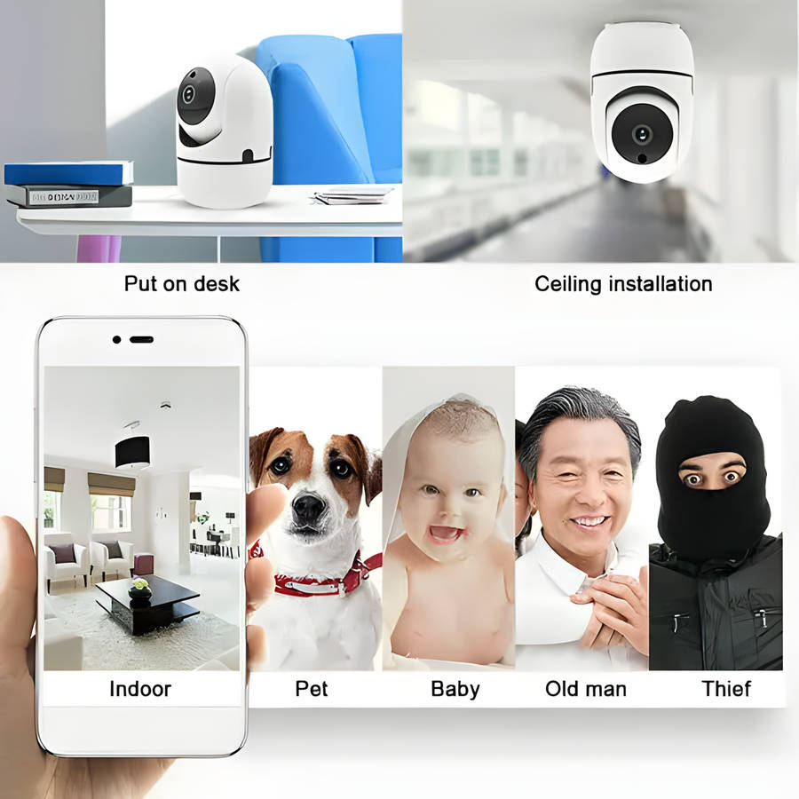 1080P WI-FI Night Vision IP Camera