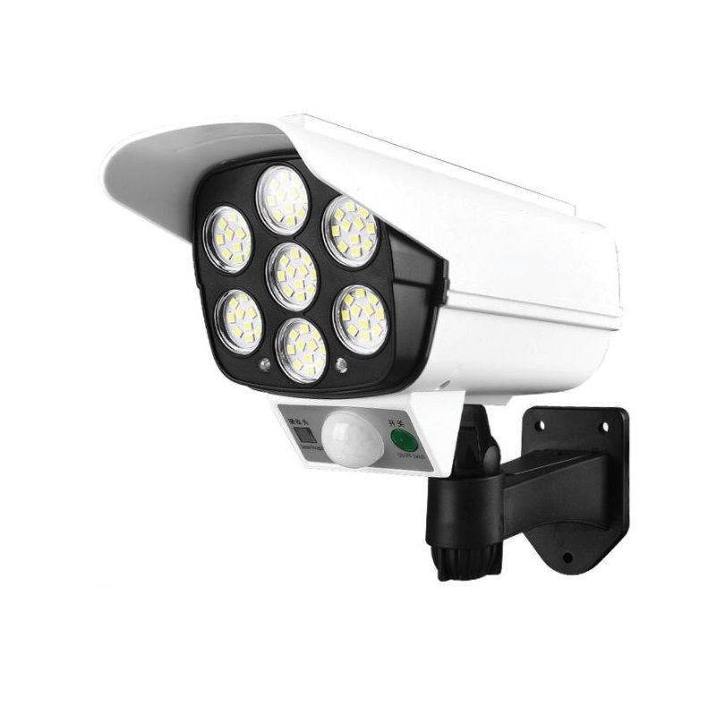 Solar Outdoor Security Movement Sensor Light With Remote - JD-2178T