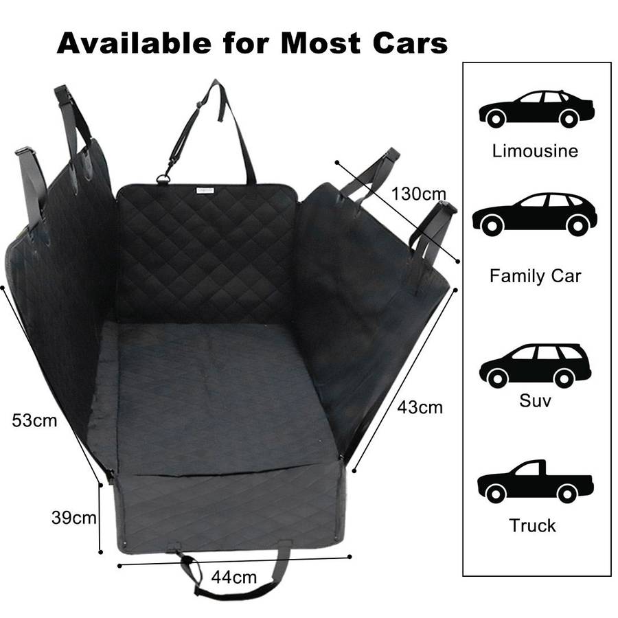 Gogooda Pet Car Seat Cover for Dogs Scratch Proof Machine Washable