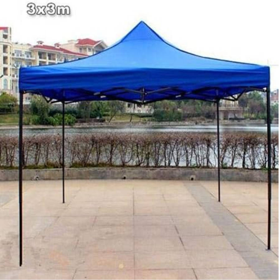 Retractable Foldable Outdoor Multipurpose Waterproof Gazebo Tent 3x3M BLUE
