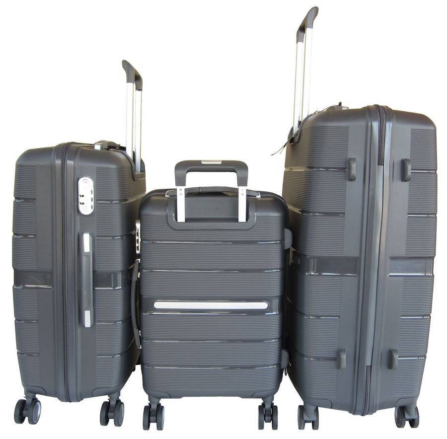 Mooistar 3pcs Unbreakable Travel Luggage