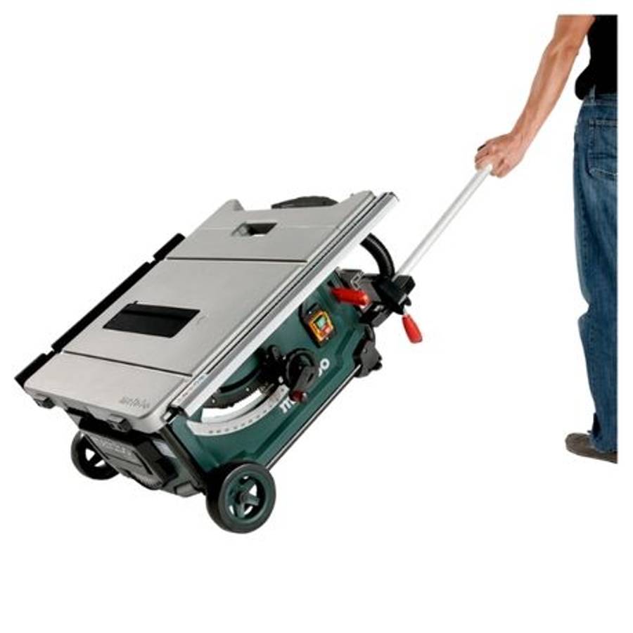 Metabo - Table Saw TS254 2000W (600668000) with Stand and Trolley Function - Metabo - Table Saw T...