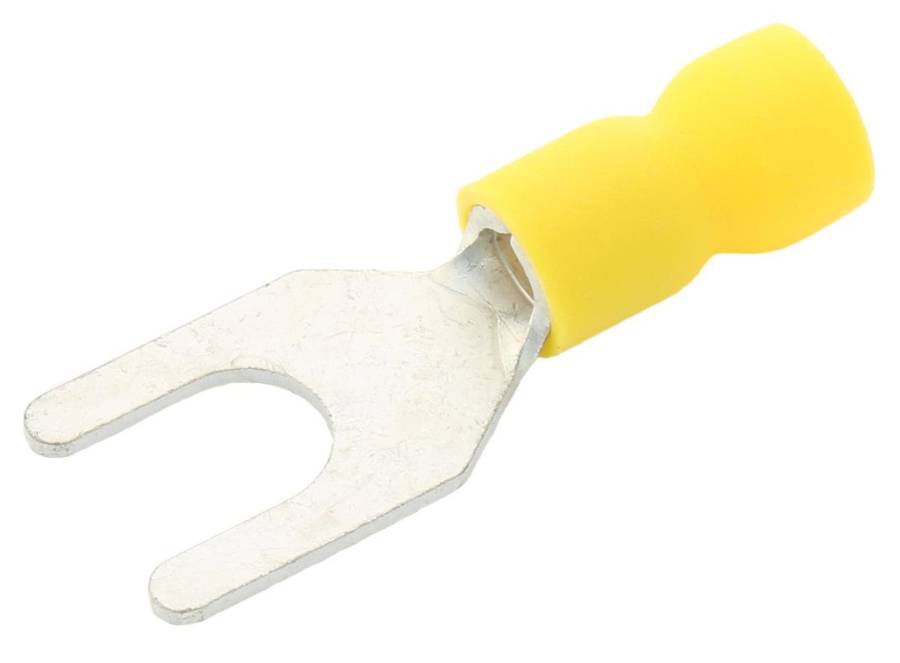 Multicomp Pro (SVE5-5) Fork / Spade Tongue Terminal, SVE, 12AWG to 10AWG