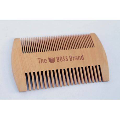 The Beard Boss Brand Branded Comb