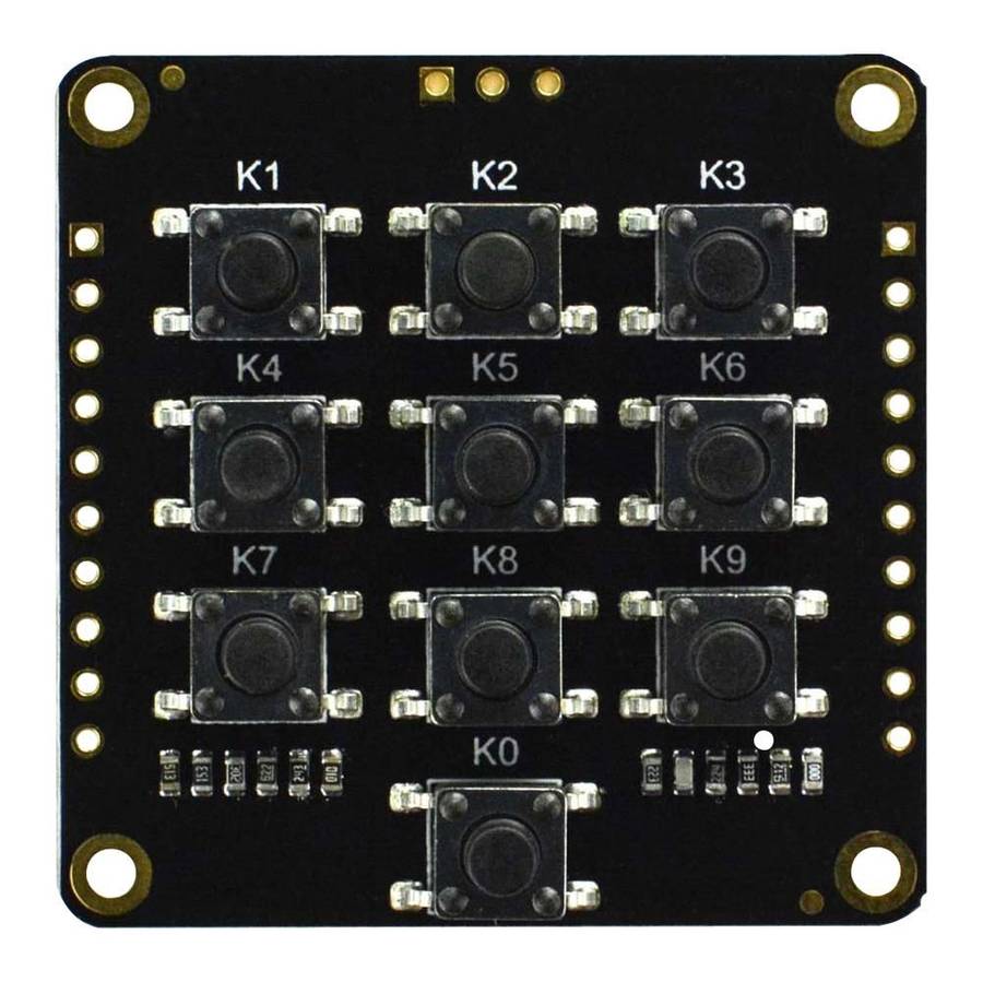 DFRobot (DFR0792) ADKey Board, Fermion, 10 Keys, Arduino Board
