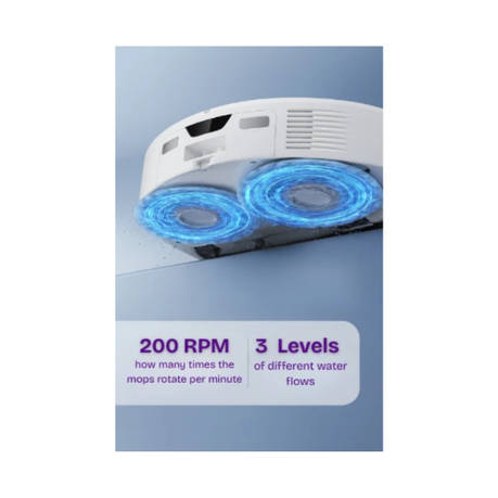 Vortan Robotic Mop & Vacuum - Laser Self-Cleaning - New Release