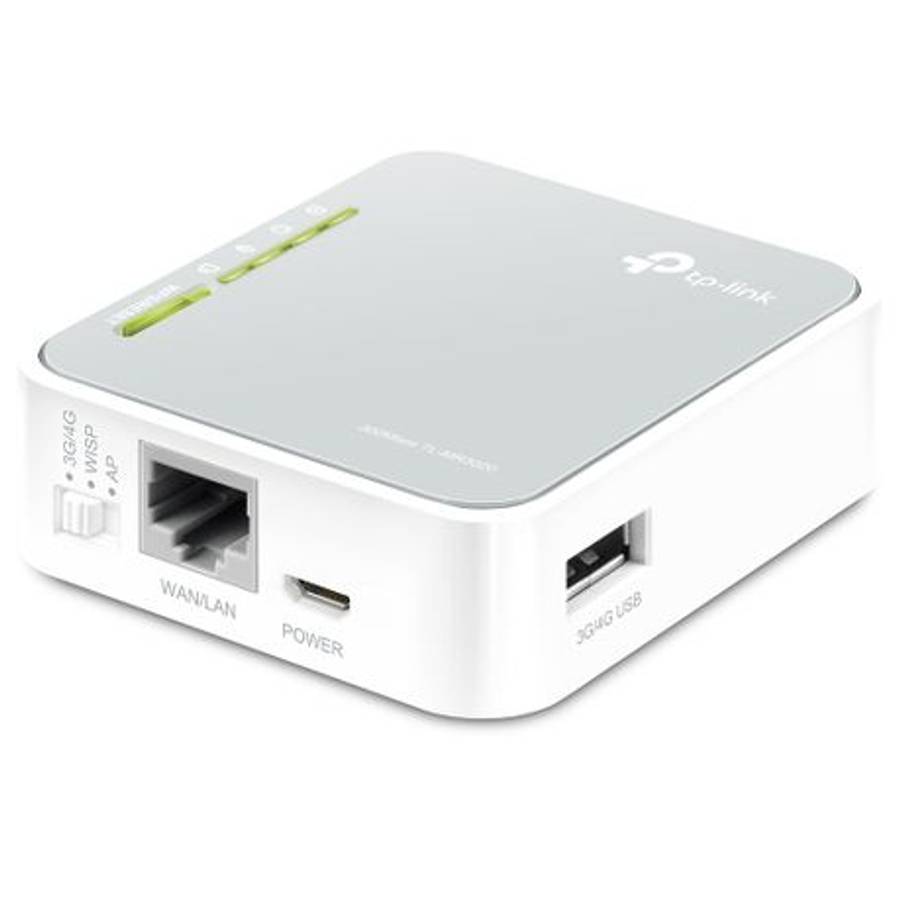 Tp-Link - Portable 3G/4G Wireless N Router - Tp-Link - Portable 3G/4G Wireless N Router