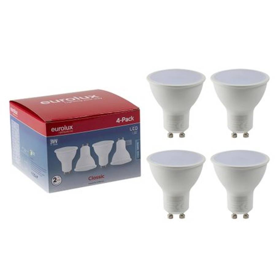 Eurolux - Cool White GU10 5W LED - Eurolux - Cool White GU10 5W LED