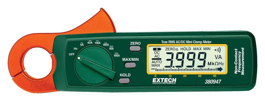 Extech Instruments 380947 Mini DC/AC Clamp Meter