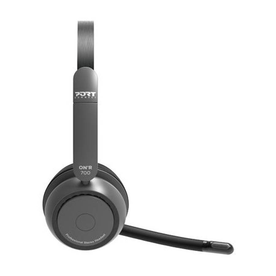 Port - Connect - ONR 700 Bluetooth Wireless Headset with Noise Cancellation - Port - Connect -...