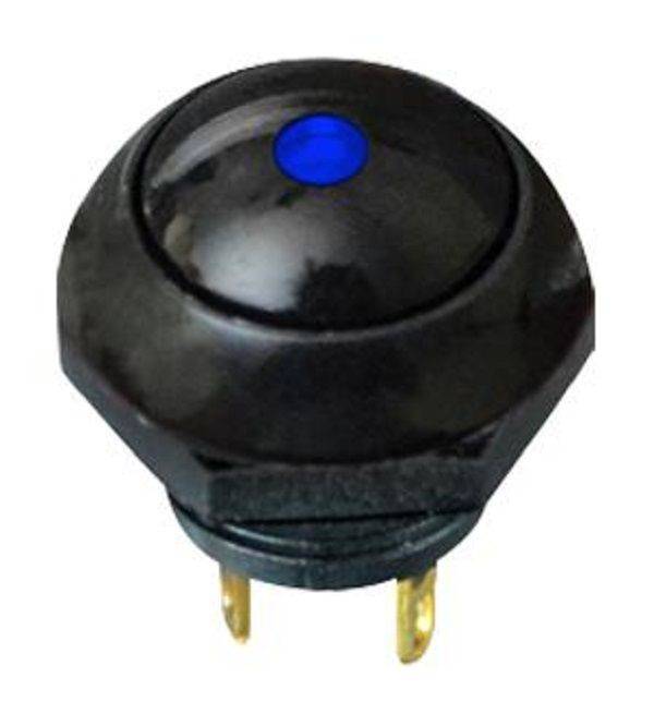 Otto Controls (LP9-31231J22) Industrial Pushbutton Switch, IP68S, 12.8 mm