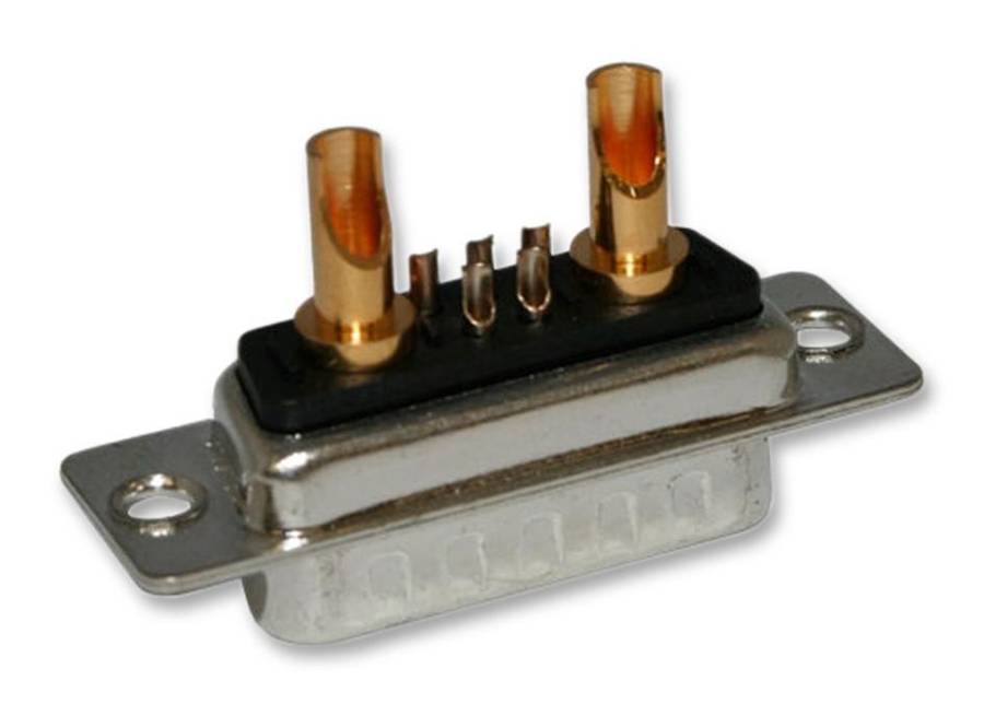 Norcomp (680M7W2203L201) Combination Layout D Sub Connector, 7 Contacts