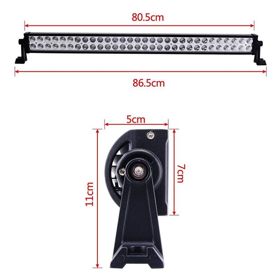 84cm 180W LED Light Bar Jeep Off-road with Mounting Bracket