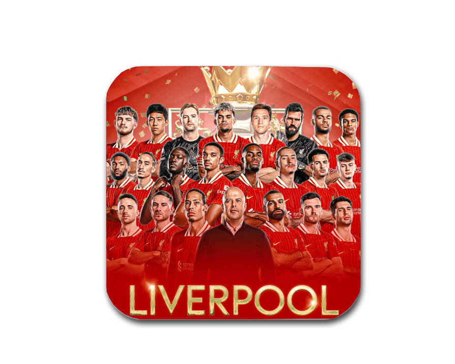 Liverpool Premier League Champions Mug & Coaster Set